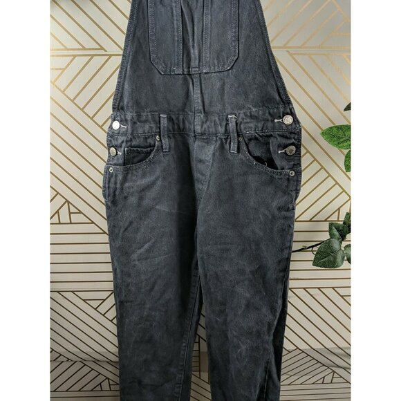 Lucky Brand Women's Denim Jean Boyfriend Overalls Purple  Size XS - Picture 3 of 10
